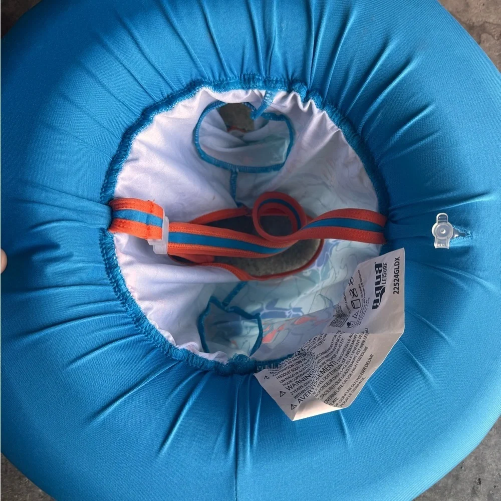 Kids Rashguard - Blue and Orange